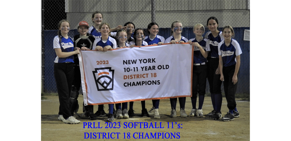 PRLL SB 11s: D-18 and NY Section 3N CHAMPS!! (Tap for D-18 photos)