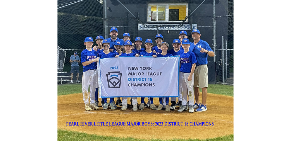 PRLL MAJOR BOYS ARE DISTRICT 18 CHAMPIONS!